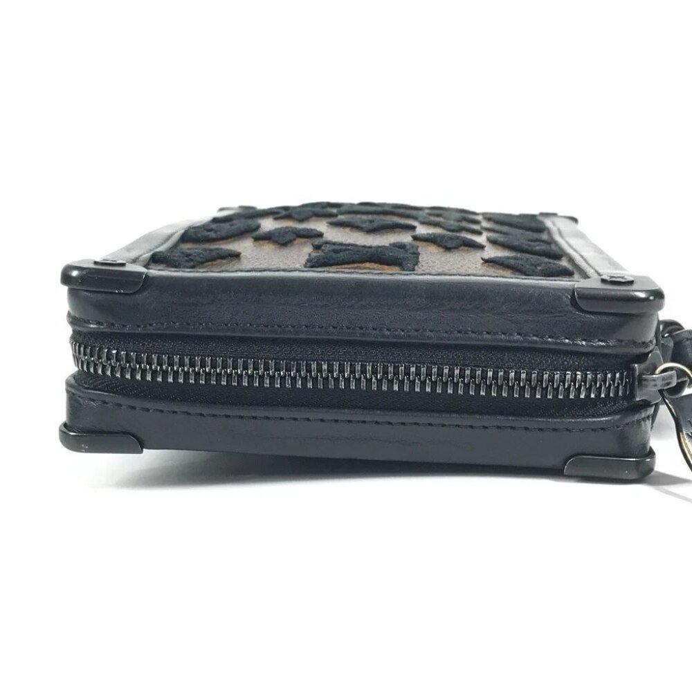 LOUIS VUITTON M45061 Monogram-Tuftage Soft Trunk-Clutch Bag Pouch with Strap - Picture 7 of 16